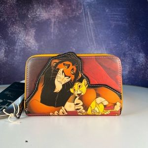 Loungefly: Disney - Lion King Villains Scene Scar Zip Around Wallet